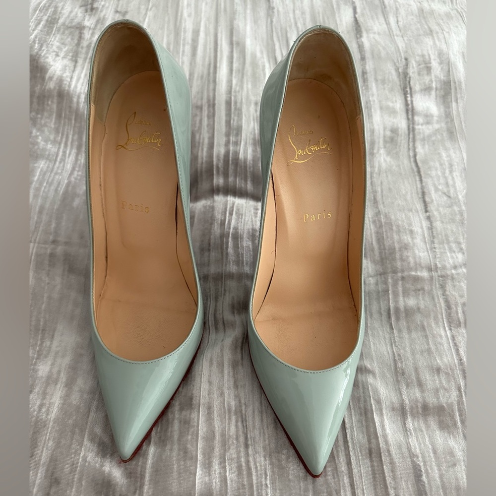 Christian Louboutin So Kate 120 Patent Leather Pumps